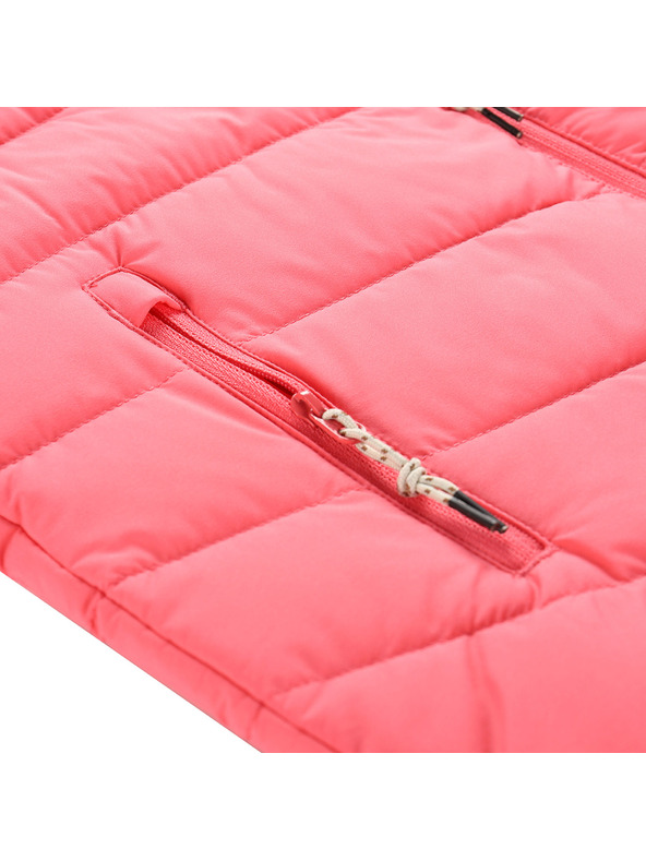 ALPINE PRO Detská páperová bunda ALPINE PRO RETERO calypso coral