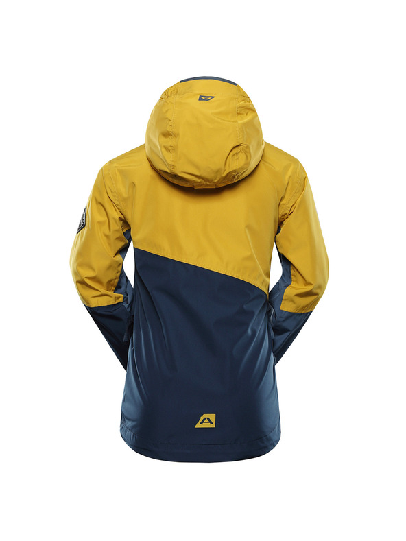 ALPINE PRO Detská bunda s ptx membránou ALPINE PRO NOREMO 3 lemon curry