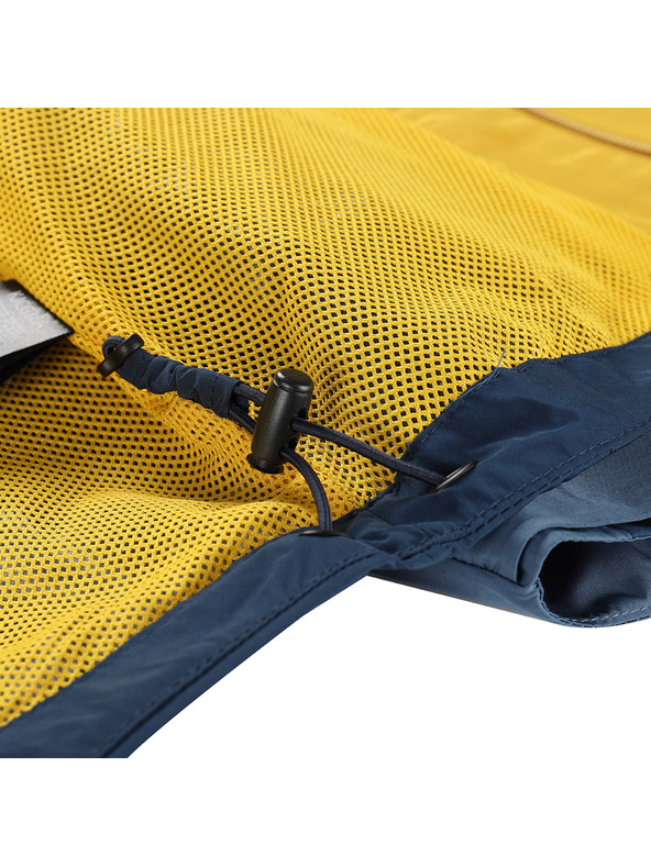 ALPINE PRO Detská bunda s ptx membránou ALPINE PRO NOREMO 3 lemon curry