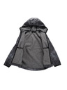 ALPINE PRO Detská softshellová bunda s membránou ALPINE PRO EZORO black varianta pa