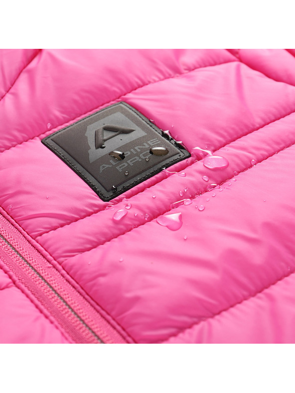 ALPINE PRO Detská obojstranná bunda hi-therm ALPINE PRO DOUWO fuchsia fedora varianta pb