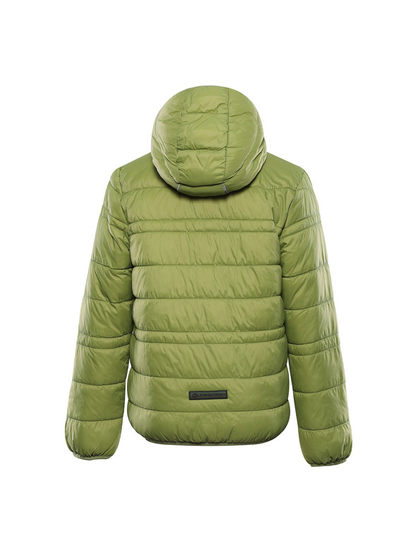 ALPINE PRO Detská obojstranná bunda hi-therm ALPINE PRO DOUWO turtle green varianta pe