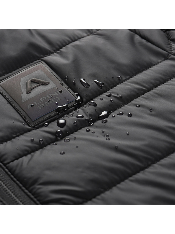 ALPINE PRO Detská obojstranná bunda hi-therm ALPINE PRO DOUWO black
