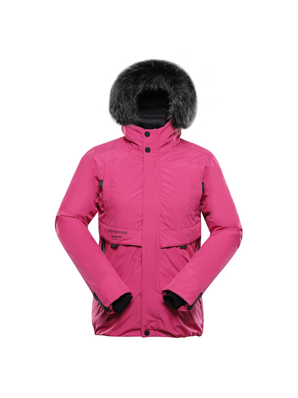 ALPINE PRO Detská bunda s membránou ptx ALPINE PRO WERDO 2 fuchsia fedora