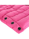 ALPINE PRO Detský zimný ultraľahký kabát ALPINE PRO DEFRO fuchsia fedora