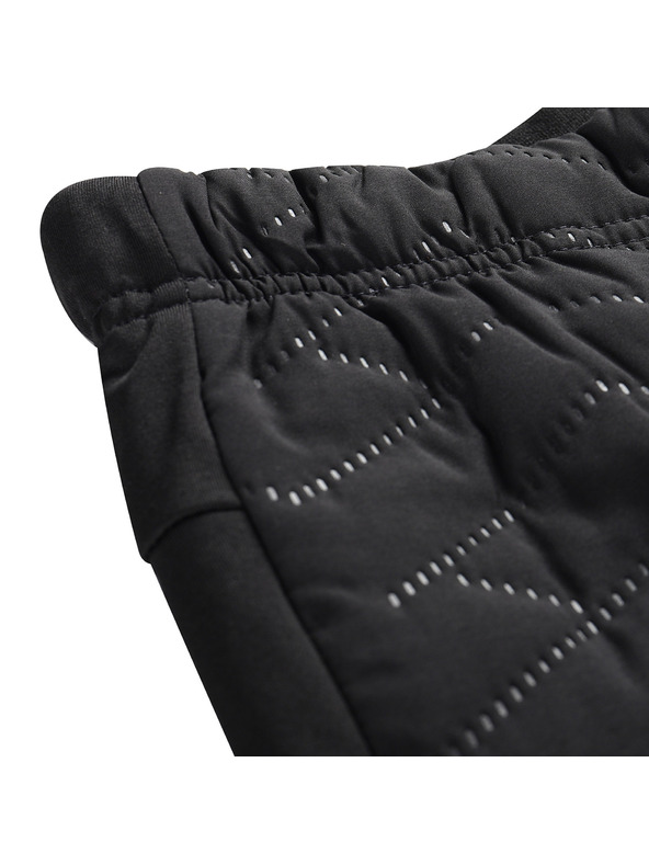 ALPINE PRO Detské nohavice s vodoodpudivou úpravou ALPINE PRO ONERO black