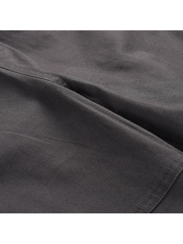 ALPINE PRO Detské bavlnené nohavice ALPINE PRO ZAMENO dk.true gray