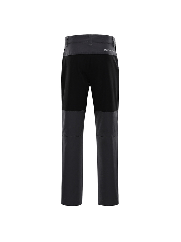 ALPINE PRO Detské softshellové nohavice ALPINE PRO AKANO dk.true gray