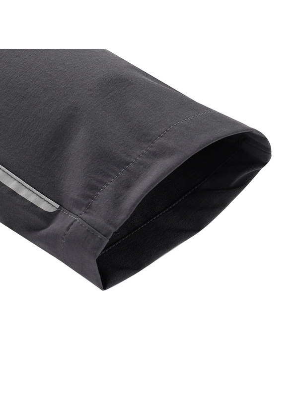 ALPINE PRO Detské softshellové nohavice ALPINE PRO AKANO dk.true gray