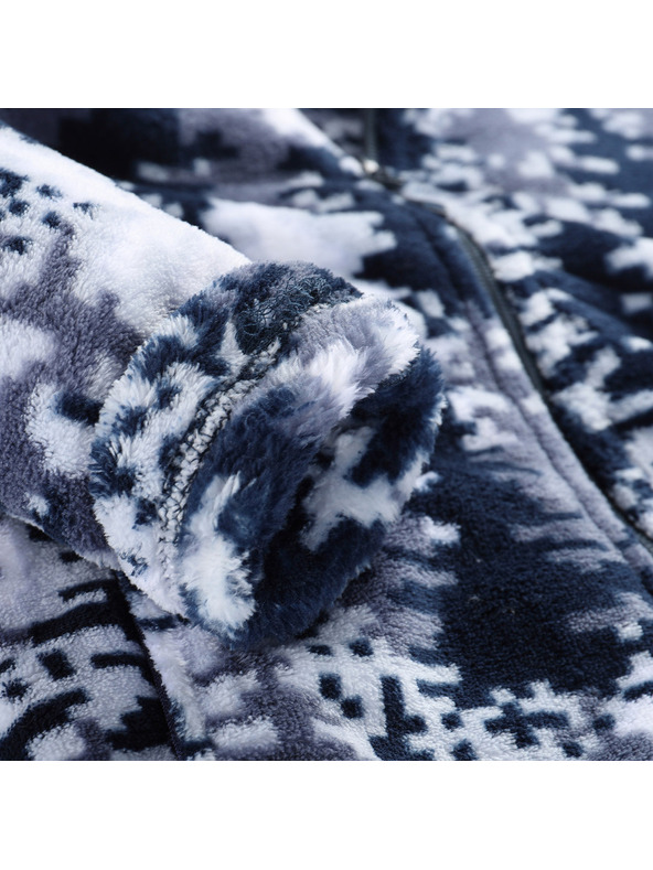 ALPINE PRO Detská fleecová mikina so supratherm ALPINE PRO EFLINO moonlit ocean varianta pb