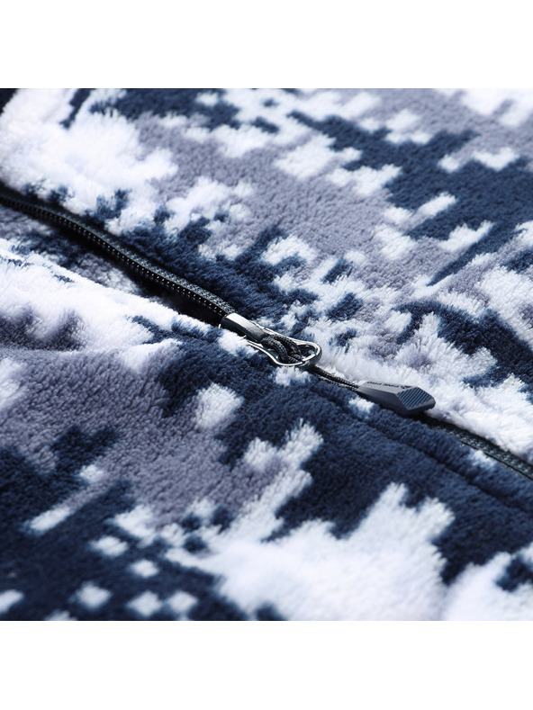 ALPINE PRO Detská fleecová mikina so supratherm ALPINE PRO EFLINO moonlit ocean varianta pb