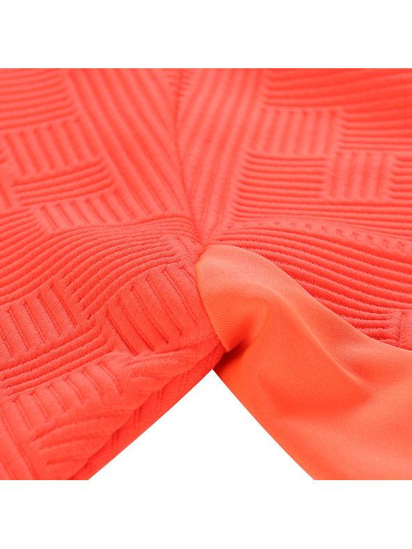 ALPINE PRO Detská športová mikina ALPINE PRO DOZERO 2 neon red