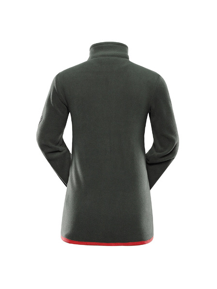 ALPINE PRO Detská hrejivá mikina z mikrofleecu ALPINE PRO SIUSO 3 petrol