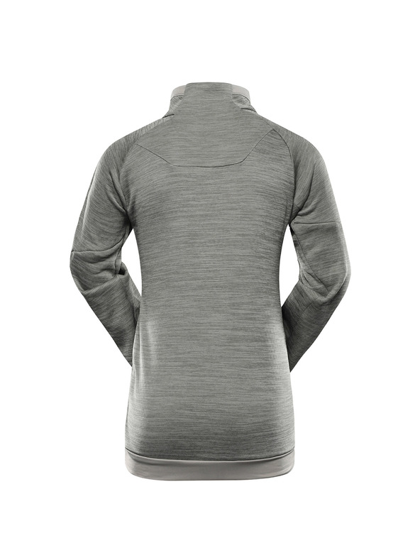 ALPINE PRO Detská rýchleschnúca mikina ALPINE PRO ONNECO 3 abbey stone