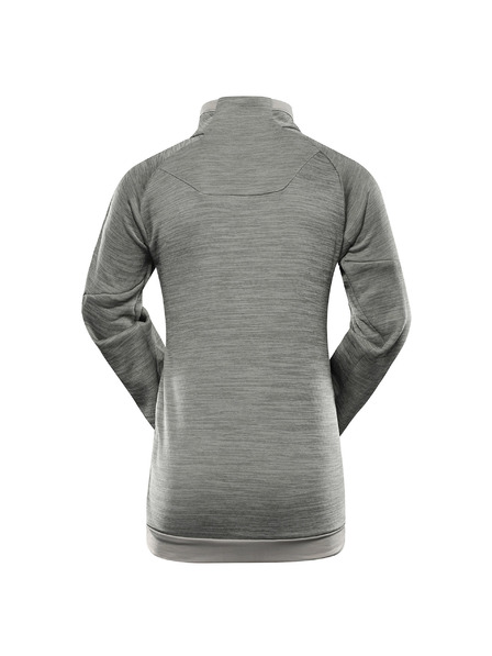 ALPINE PRO Detská rýchleschnúca mikina ALPINE PRO ONNECO 3 abbey stone