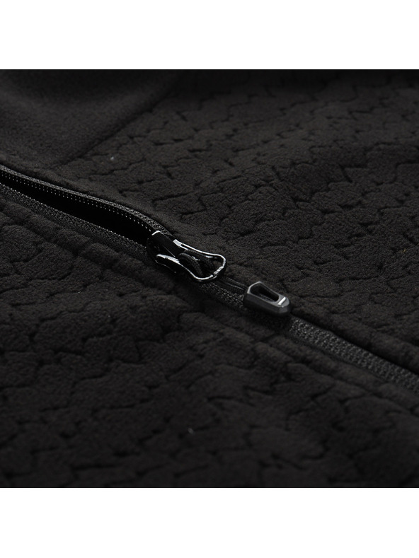 ALPINE PRO Detská hrejivá mikina z mikrofleecu ALPINE PRO SIUSO 3 black