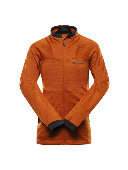ALPINE PRO Detská rýchleschnúca mikina ALPINE PRO ONNECO 3 golden oak