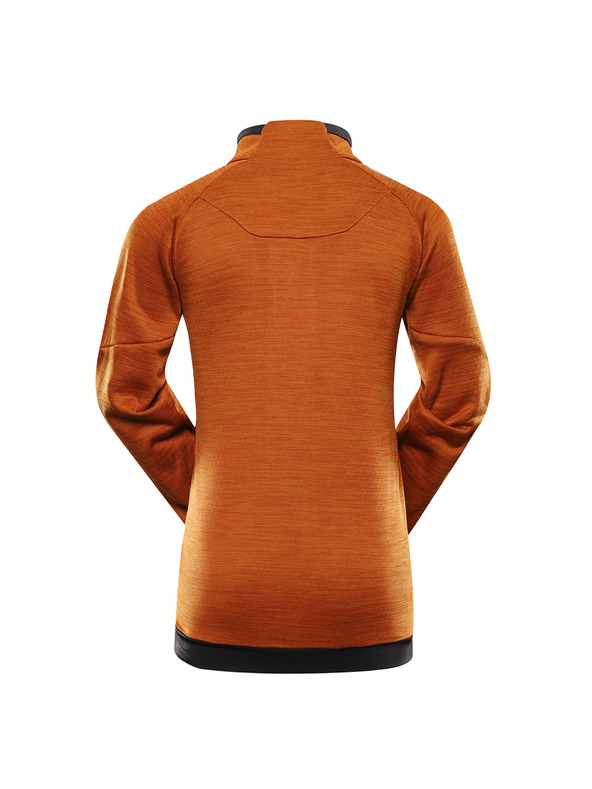 ALPINE PRO Detská rýchleschnúca mikina ALPINE PRO ONNECO 3 golden oak