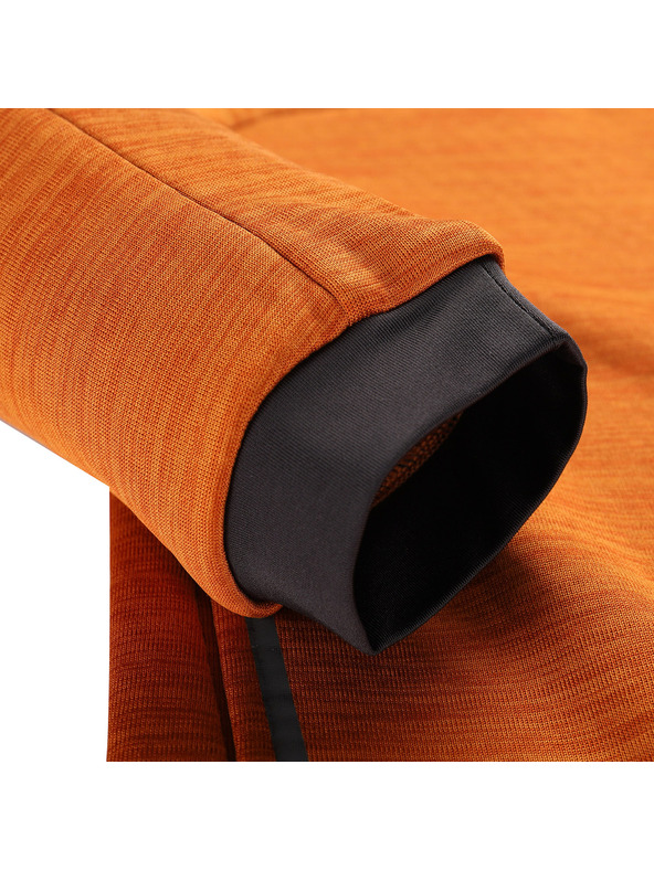 ALPINE PRO Detská rýchleschnúca mikina ALPINE PRO ONNECO 3 golden oak