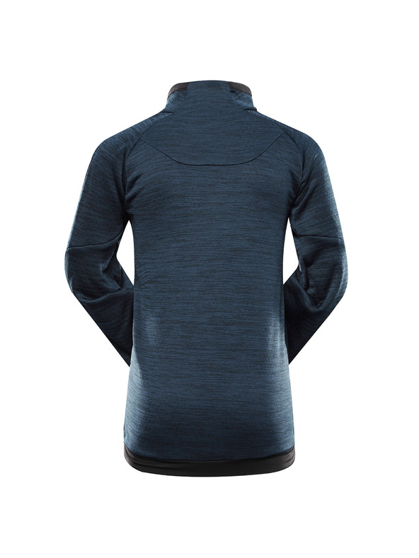 ALPINE PRO Detská rýchleschnúca mikina ALPINE PRO ONNECO 3 blue wing teal