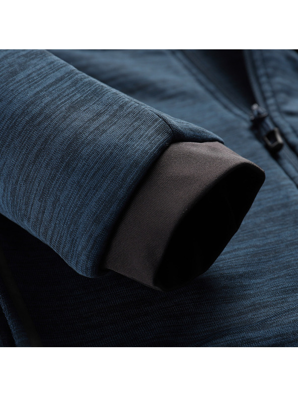 ALPINE PRO Detská rýchleschnúca mikina ALPINE PRO ONNECO 3 blue wing teal