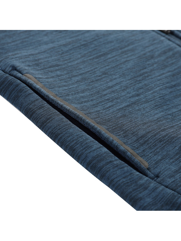 ALPINE PRO Detská rýchleschnúca mikina ALPINE PRO ONNECO 3 blue wing teal