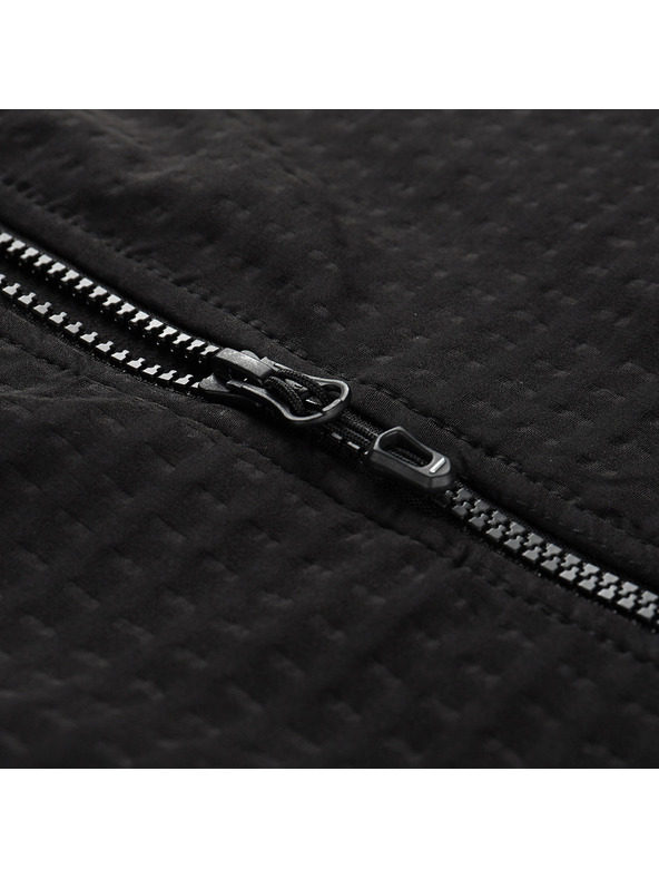 ALPINE PRO Detská rýchleschnúca mikina s prostretch ALPINE PRO QUERTO 2 black