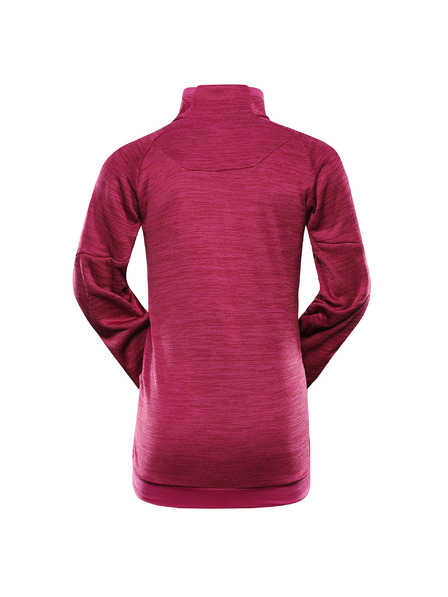 ALPINE PRO Detská rýchleschnúca mikina ALPINE PRO ONNECO 3 fuchsia red