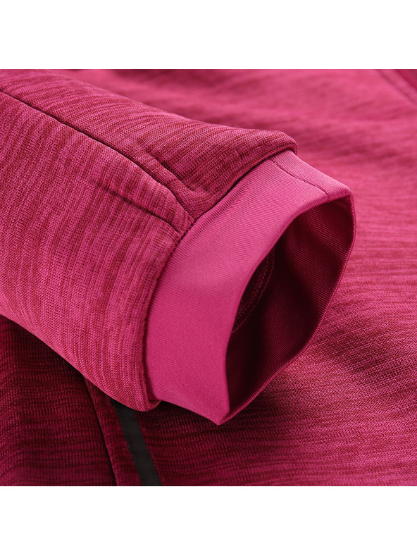 ALPINE PRO Detská rýchleschnúca mikina ALPINE PRO ONNECO 3 fuchsia red
