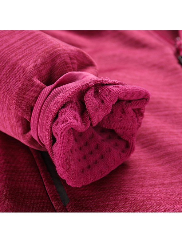 ALPINE PRO Detská rýchleschnúca mikina ALPINE PRO ONNECO 3 fuchsia red