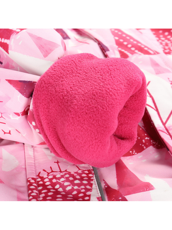 ALPINE PRO Detská kombinéza s membránou ptx snow ALPINE PRO KIREMO neon knockout pink varianta pa