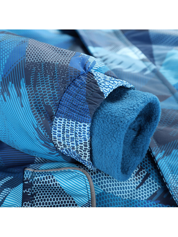 ALPINE PRO Detská kombinéza s membránou ptx snow ALPINE PRO KIREMO neon atomic blue varianta pb