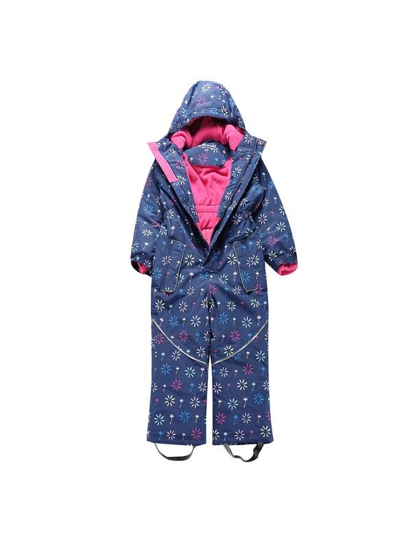 ALPINE PRO Detský zimný overal s membránou ptx snow ALPINE PRO KIREMO estate blue varianta pa