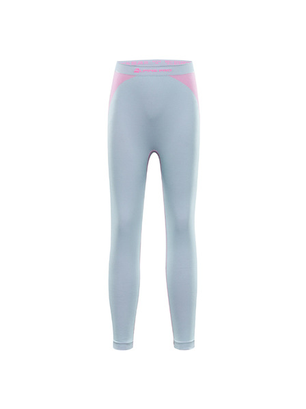 ALPINE PRO Detské funkčné prádlo - nohavice ALPINE PRO LENTO limpet shell