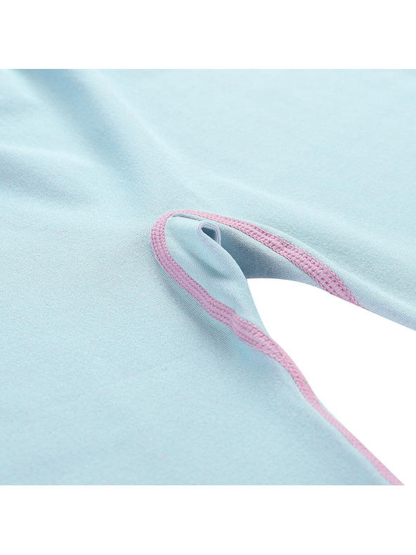 ALPINE PRO Detské funkčné prádlo - nohavice ALPINE PRO LENTO limpet shell