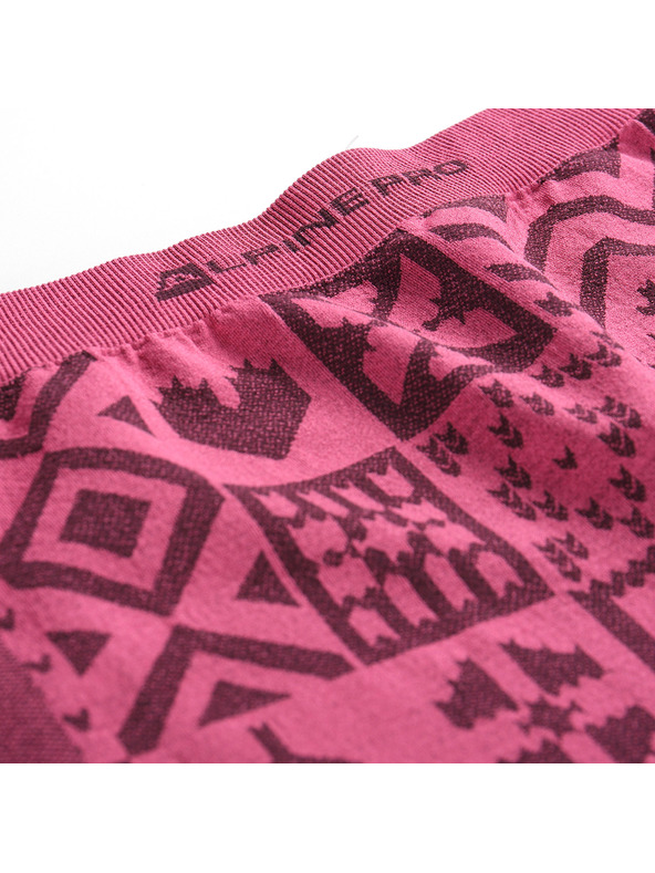 ALPINE PRO Detské funkčné prádlo - nohavice ALPINE PRO LESSO fuchsia fedora