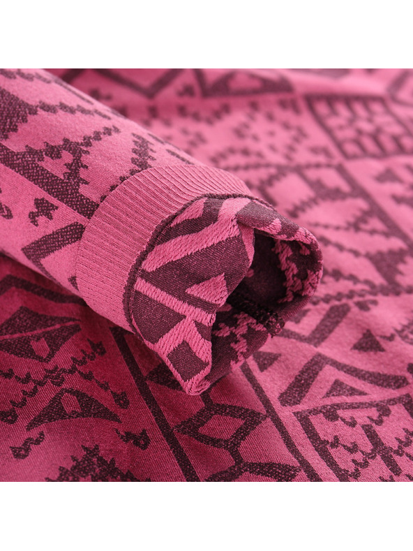 ALPINE PRO Detské funkčné prádlo - tričko ALPINE PRO SEAMO fuchsia fedora