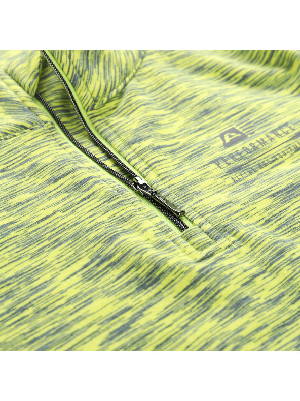 ALPINE PRO Detský rýchloschnúci sveter ALPINE PRO QADO sulphur spring