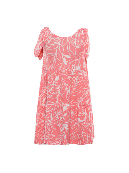 ALPINE PRO Detské letné šaty ALPINE PRO ARENO georgia peach varianta pb