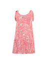 ALPINE PRO Detské letné šaty ALPINE PRO ARENO georgia peach varianta pb