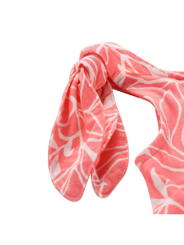 ALPINE PRO Detské letné šaty ALPINE PRO ARENO georgia peach varianta pb