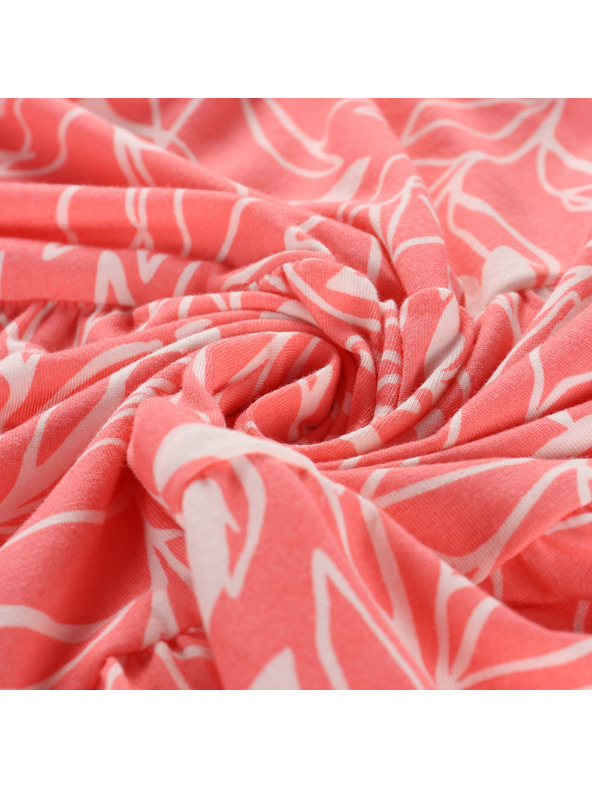 ALPINE PRO Detské letné šaty ALPINE PRO ARENO georgia peach varianta pb