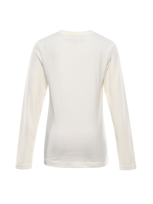 ALPINE PRO Detské tričko z organickej bavlny ALPINE PRO ECCO 2 creme varianta pf