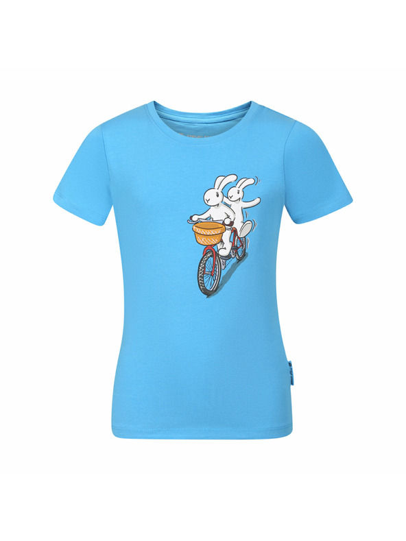 ALPINE PRO Detské bavlnené tričko bob a bobek ALPINE PRO BOBBO swim cap