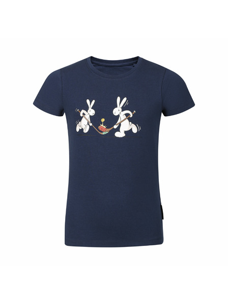 ALPINE PRO Detské bavlnené tričko bob a bobek ALPINE PRO BOBBO moonlit ocean