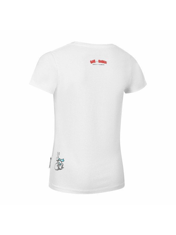 ALPINE PRO Detské bavlnené tričko bob a bobek ALPINE PRO BOBBO white