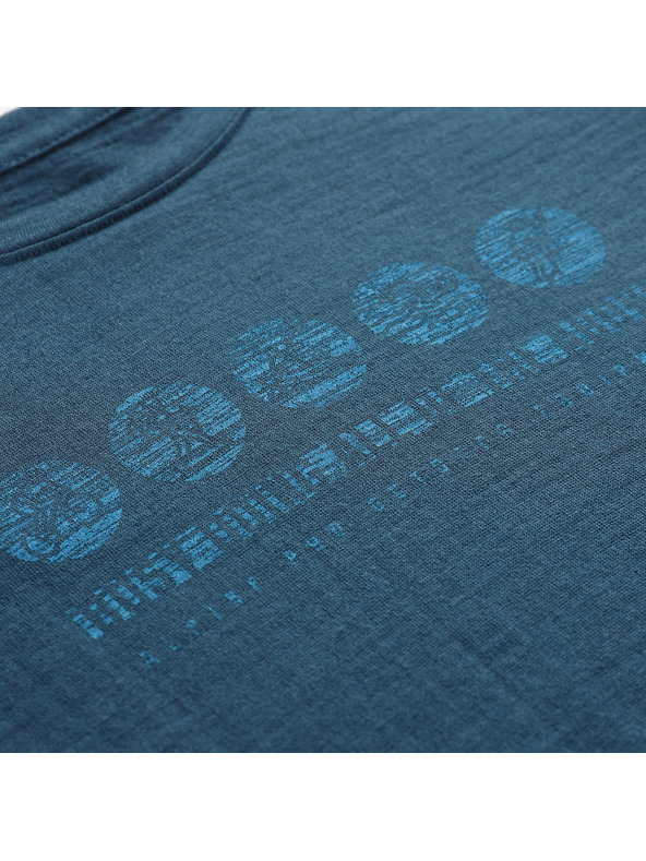 ALPINE PRO Detské tričko z merino vlny ALPINE PRO MERENO 2 moroccan