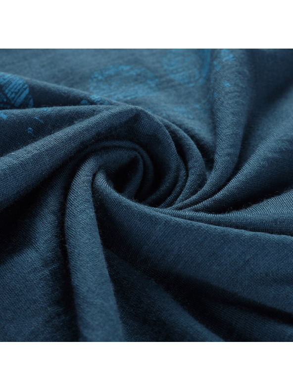 ALPINE PRO Detské tričko z merino vlny ALPINE PRO MERENO 2 moroccan