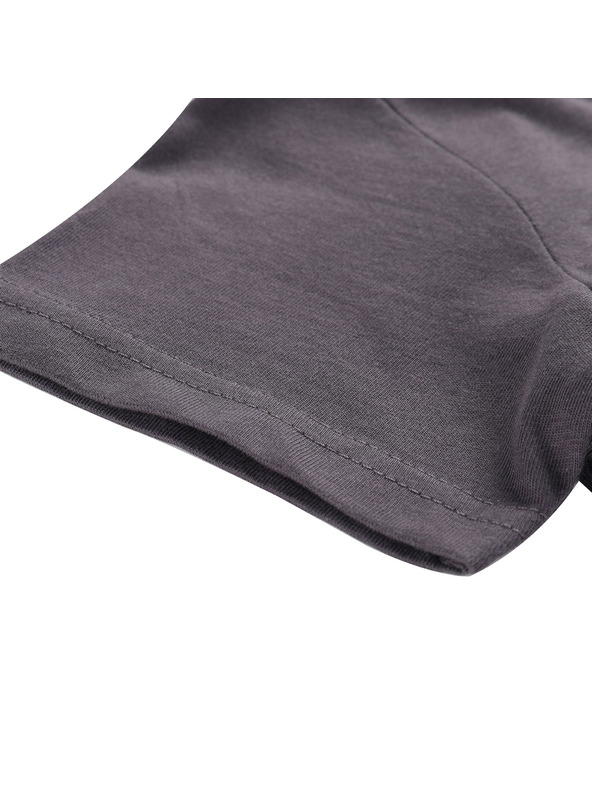 ALPINE PRO Detské tričko z organickej bavlny ALPINE PRO ECOMO 3 obsidian varianta pa