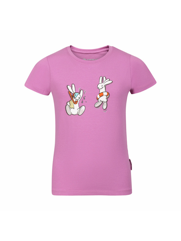 ALPINE PRO Detské bavlnené tričko bob a bobek ALPINE PRO BOBBO first bloom